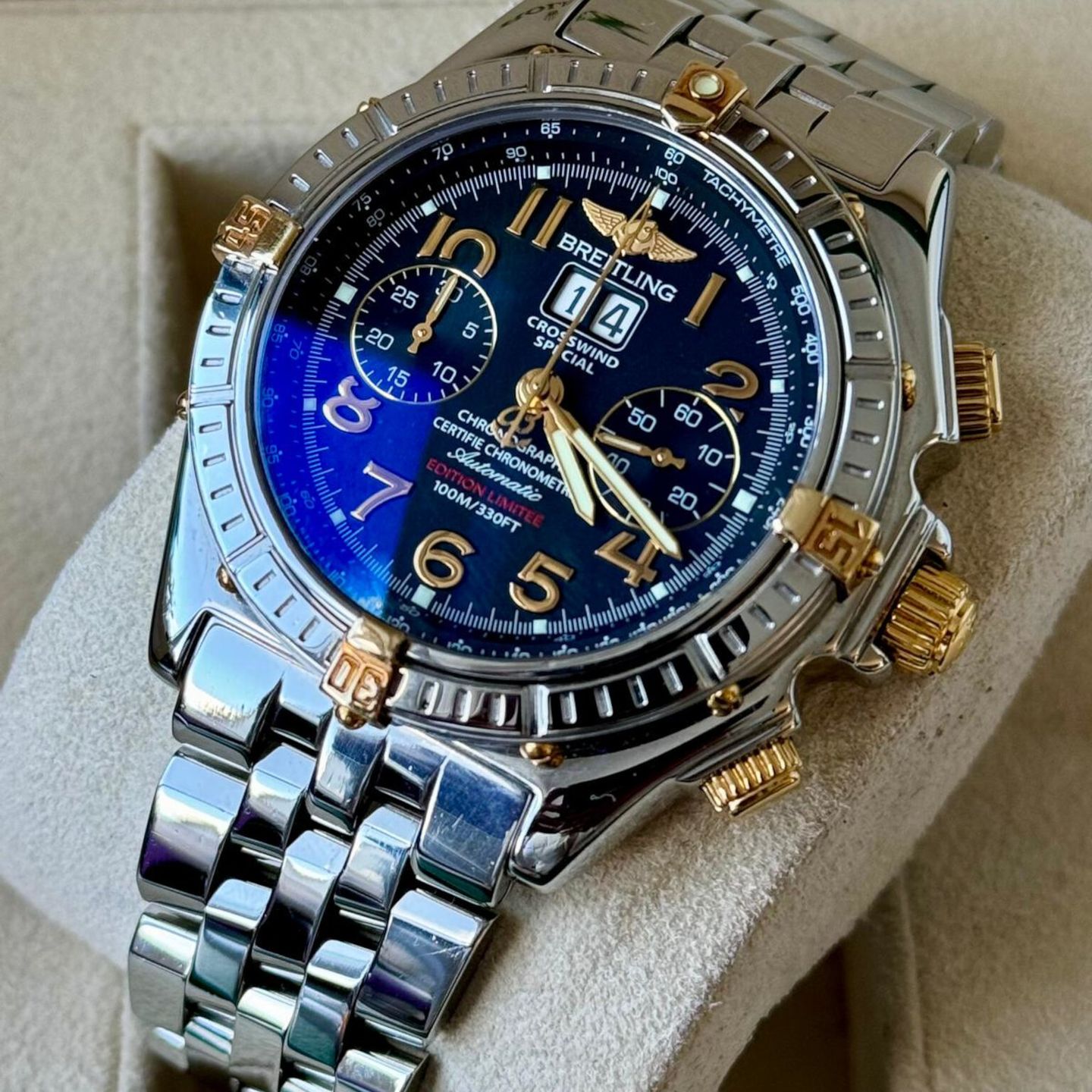 Breitling Crosswind Special B44356 (2004) - Black dial 44 mm Steel case (3/7)