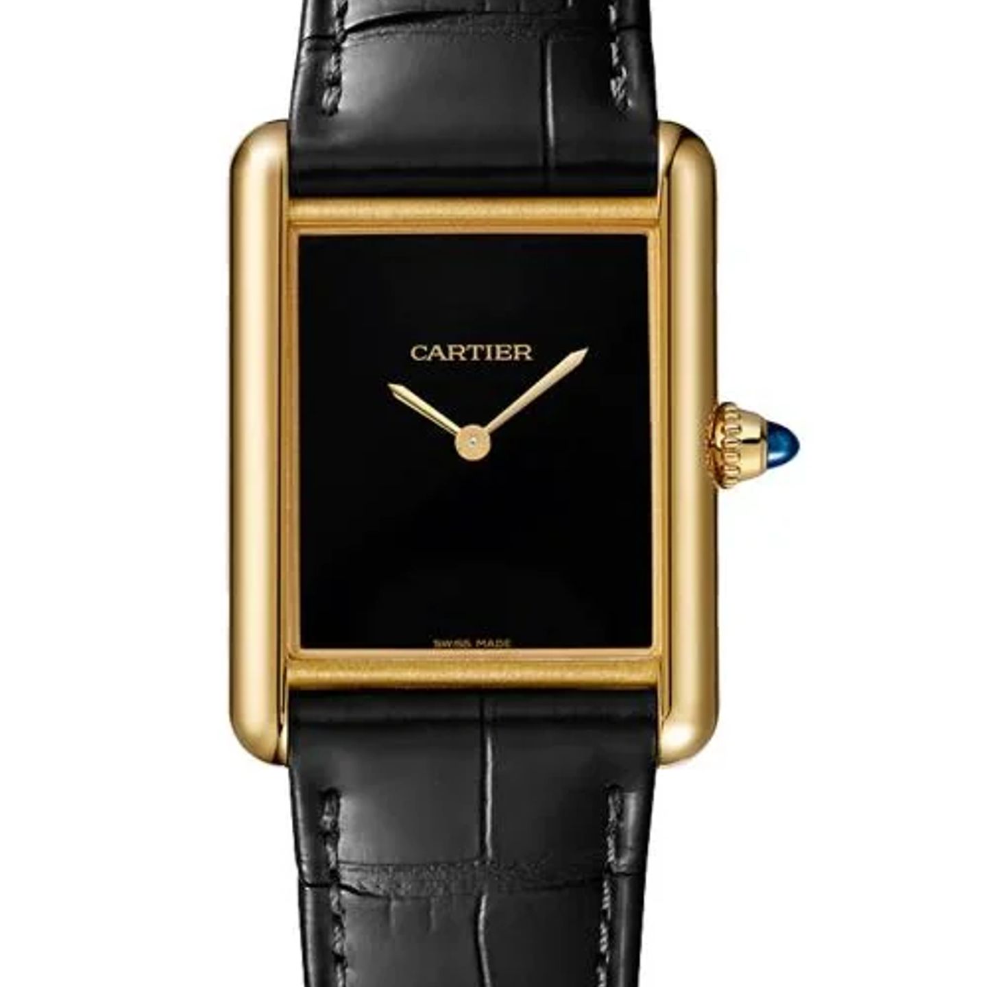 Cartier Tank Louis Cartier WGTA0091 (2026) - Zilver wijzerplaat 26mm Geelgoud (1/1)