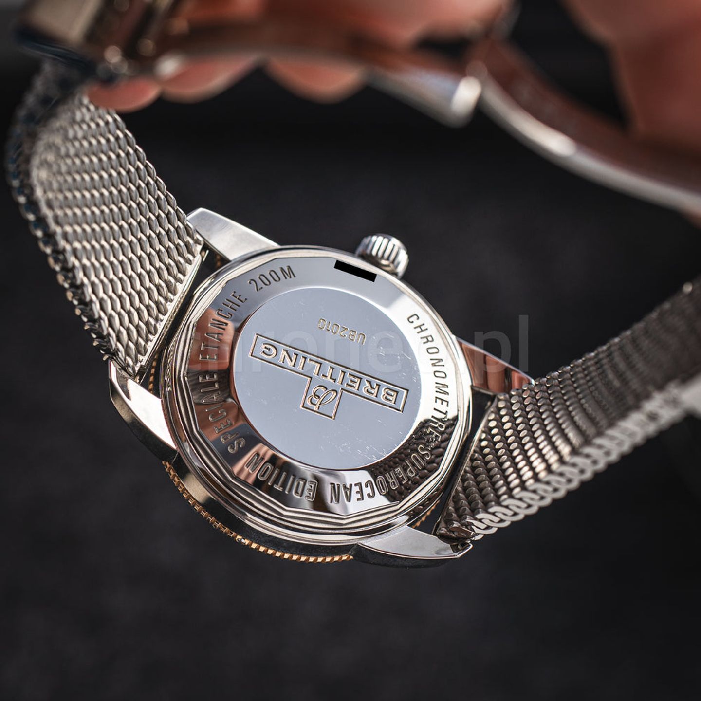 Breitling Superocean Heritage UB2010161C1A1 (2022) - Blauw wijzerplaat 42mm Staal (7/8)