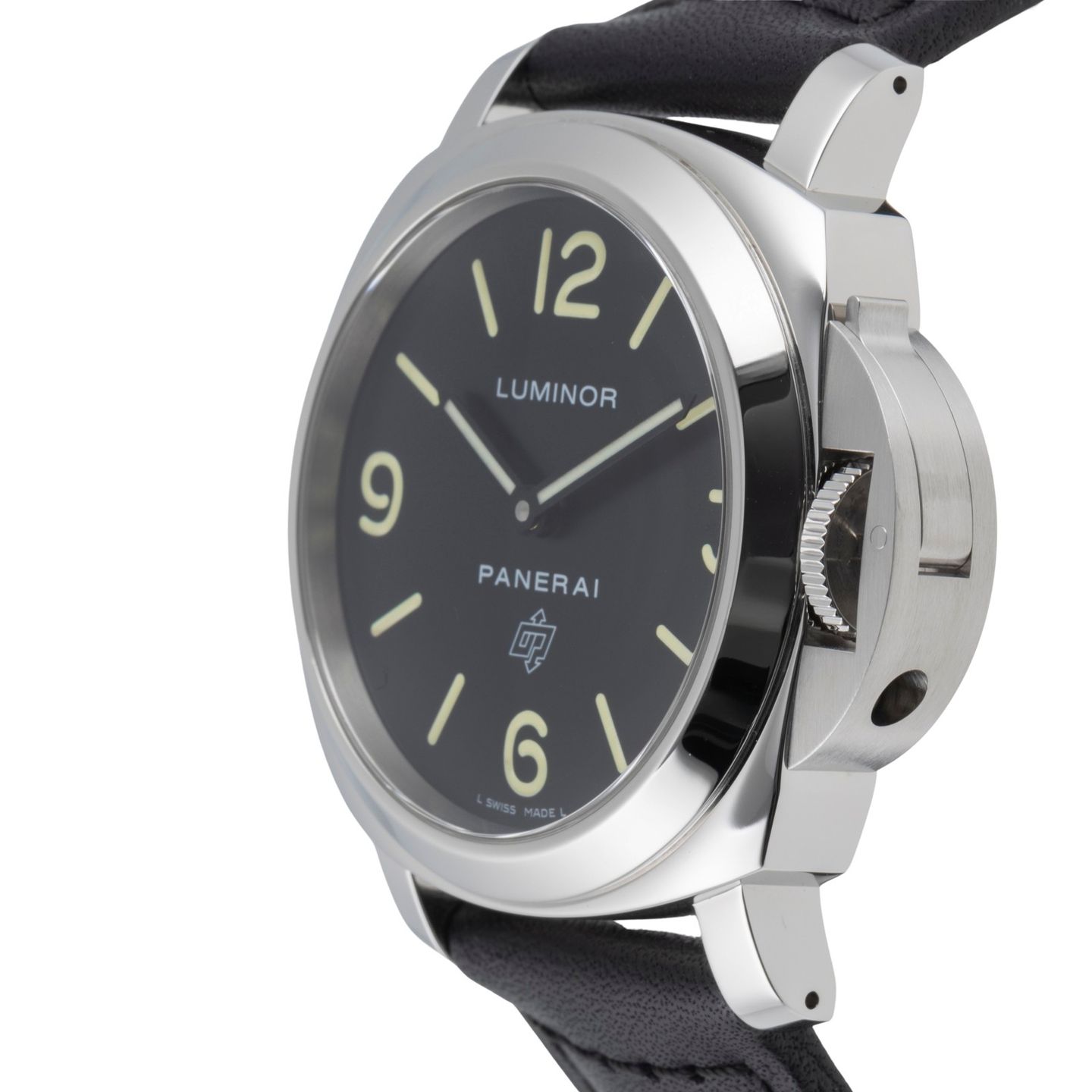 Panerai Luminor Base Logo PAM01000 (Unknown (random serial)) - Black dial 44 mm Steel case (6/8)