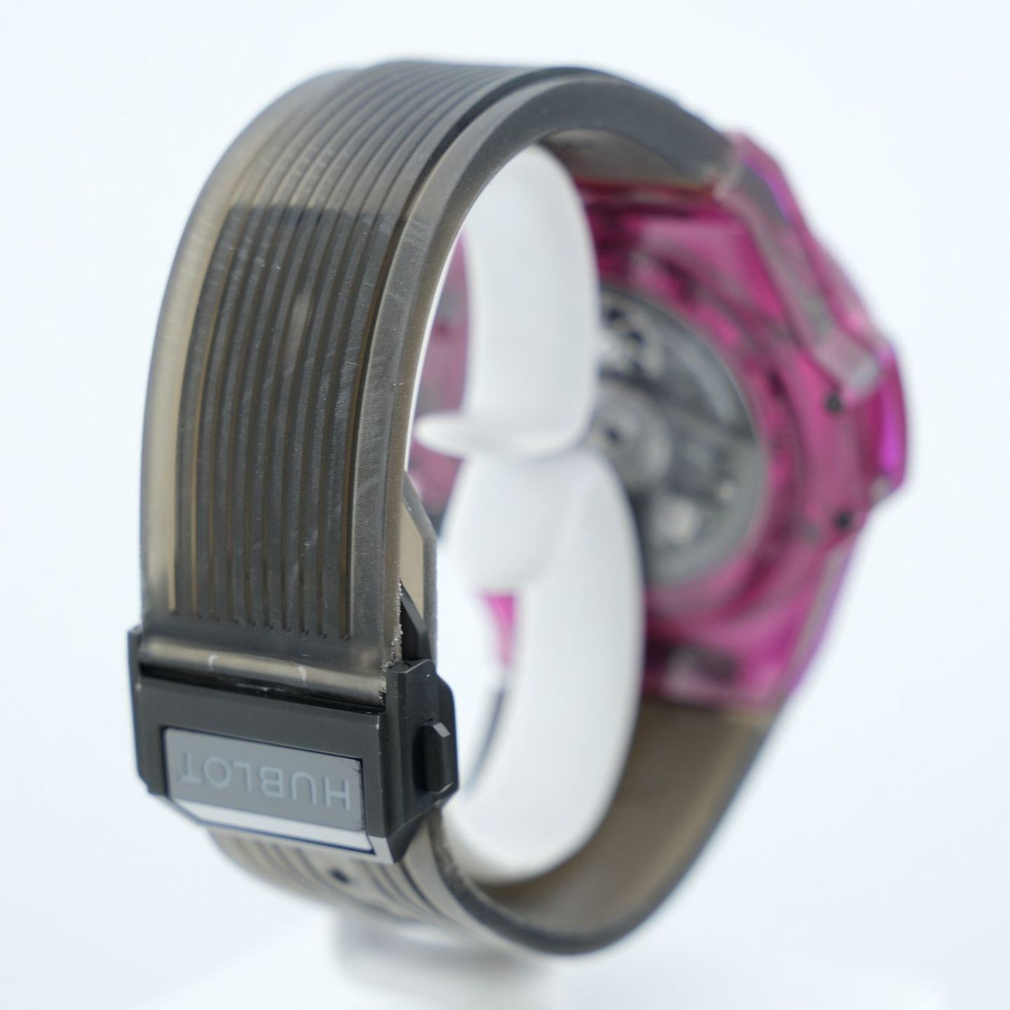 Hublot Big Bang Unico 411.JR.4901.RT (Unknown (random serial)) - Transparent dial 45 mm Plastic case (12/16)