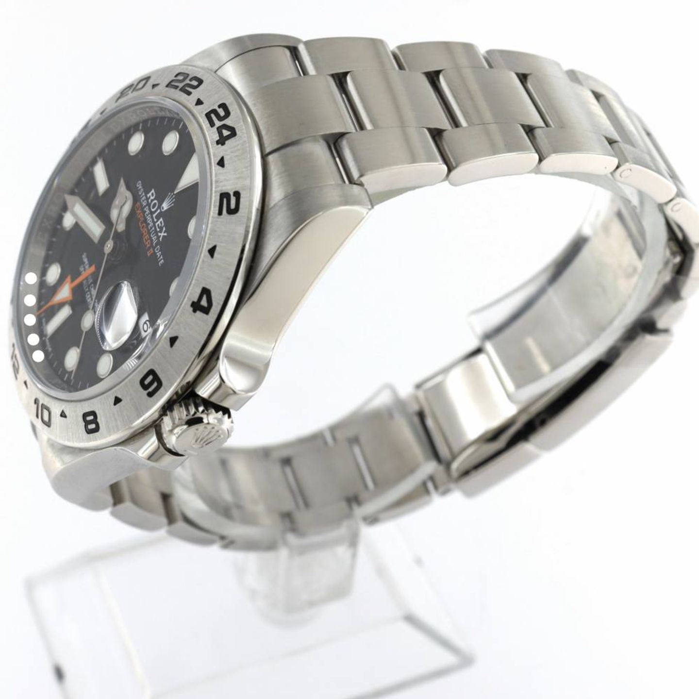 Rolex Explorer II 216570 (2018) - Black dial 42 mm Steel case (2/6)