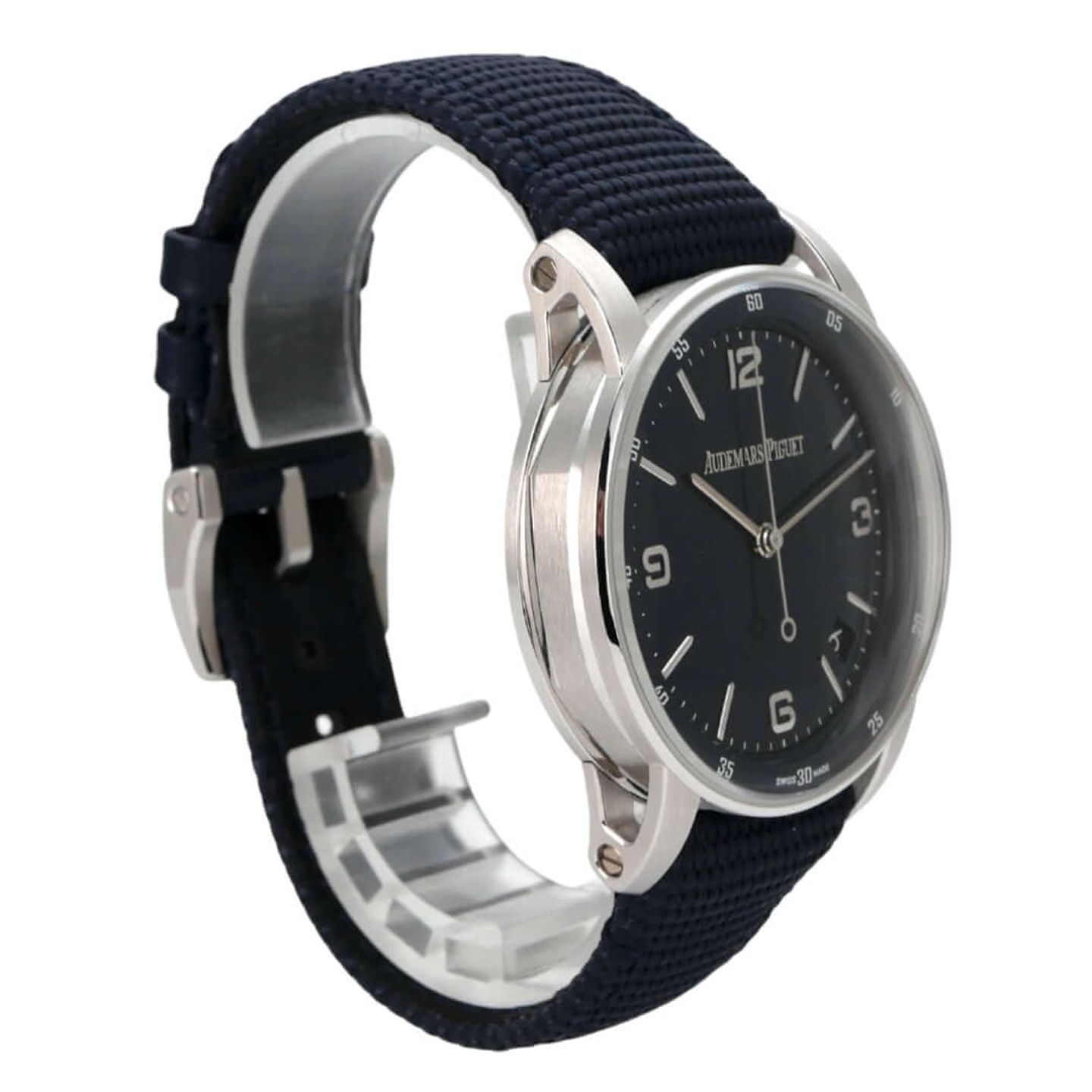 Audemars Piguet CODE 11.59 15210BC.OO.A321CR.01 (2022) - Blue dial 41 mm White Gold case (4/8)