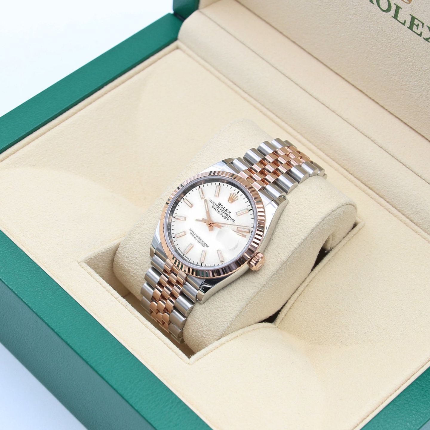 Rolex Datejust 36 126231 (Onbekend (willekeurig serienummer)) - 36mm Goud/Staal (1/8)