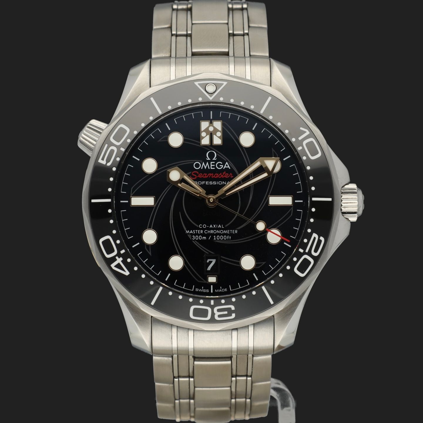 Omega Seamaster Diver 300 M 210.22.42.20.01.004 (2020) - Zwart wijzerplaat 42mm Staal (3/8)