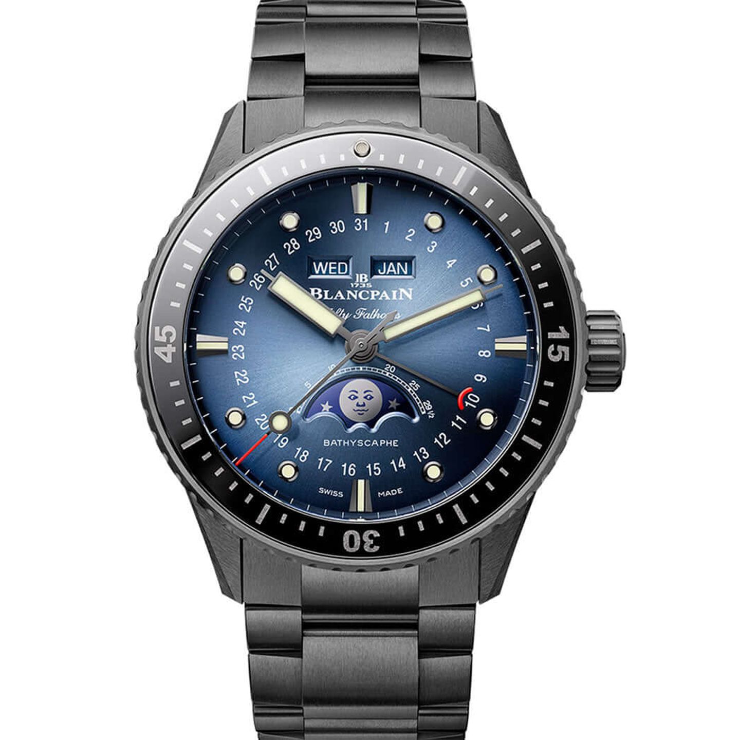 Blancpain Fifty Fathoms Bathyscaphe 5054-0140-01S - (2/2)