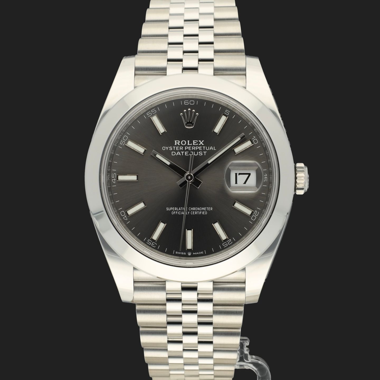 Rolex Datejust 41 126300 (2024) - Grijs wijzerplaat 41mm Staal (3/8)