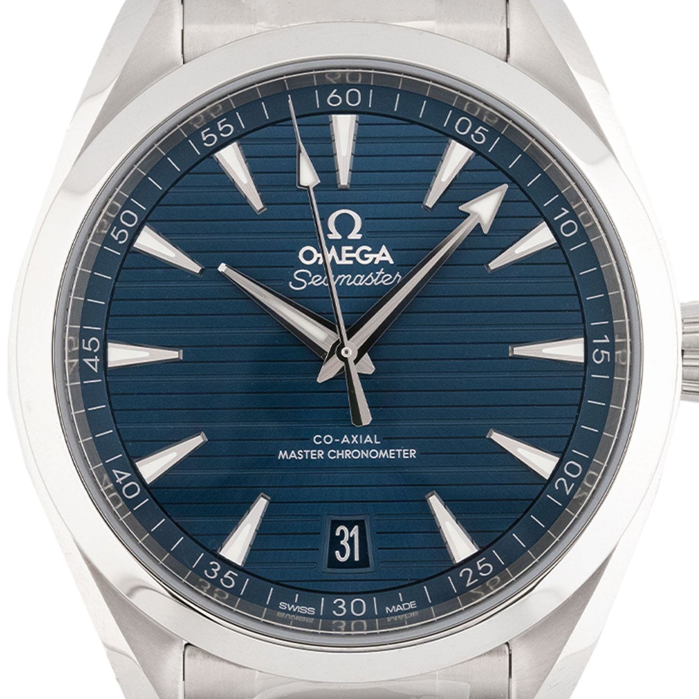 Omega Seamaster Aqua Terra 220.10.41.21.03.004 (2025) - Blauw wijzerplaat 41mm Staal (2/5)