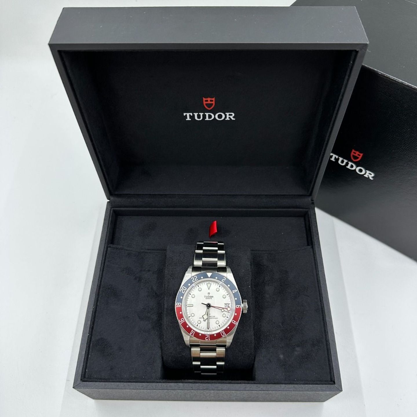 Tudor Black Bay GMT 79830RB-0010 (2023) - Wit wijzerplaat 41mm Staal (4/8)