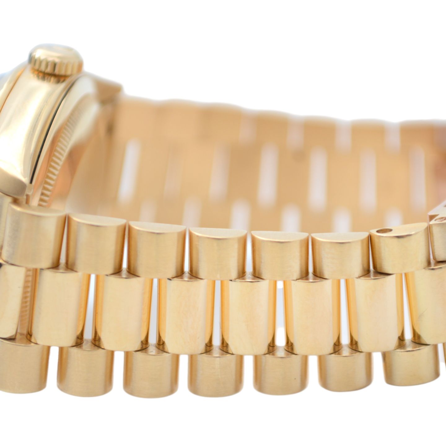 Rolex Day-Date 36 18238 (1991) - Champagne wijzerplaat 36mm Geelgoud (6/8)