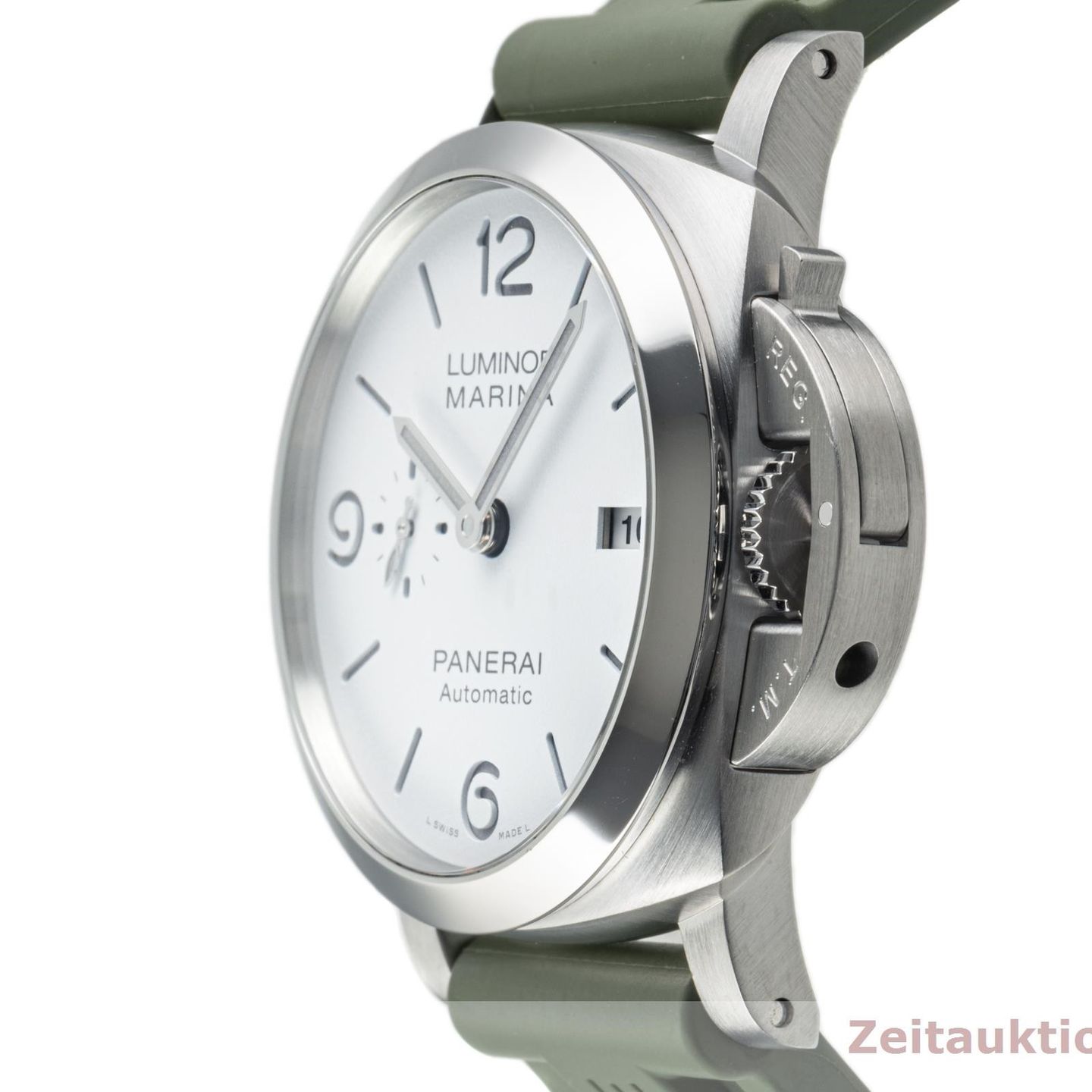 Panerai Luminor Marina PAM01314 (Unknown (random serial)) - White dial 44 mm Steel case (6/8)