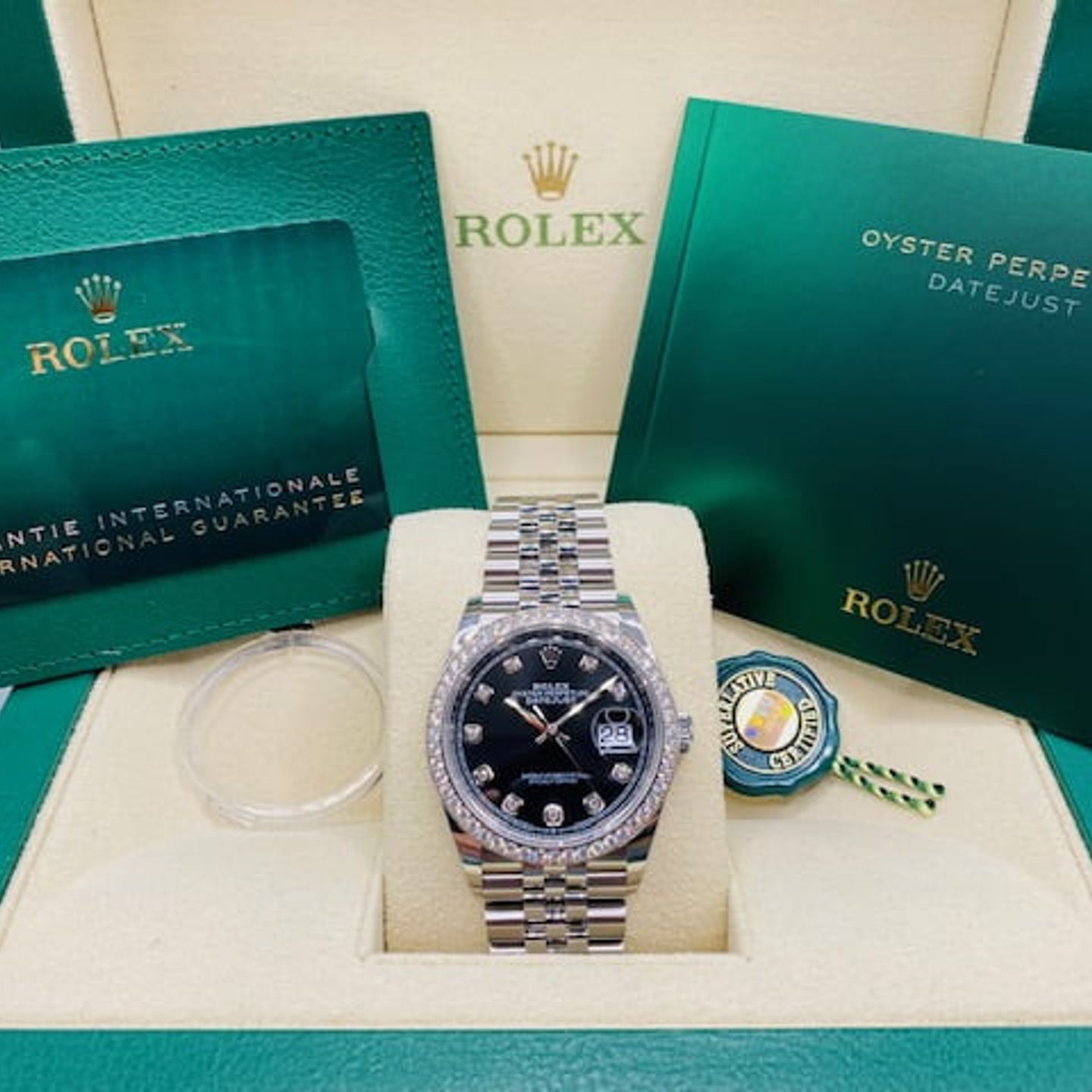 Rolex Datejust 36 126284RBR (2024) - Zwart wijzerplaat 36mm Staal (7/7)