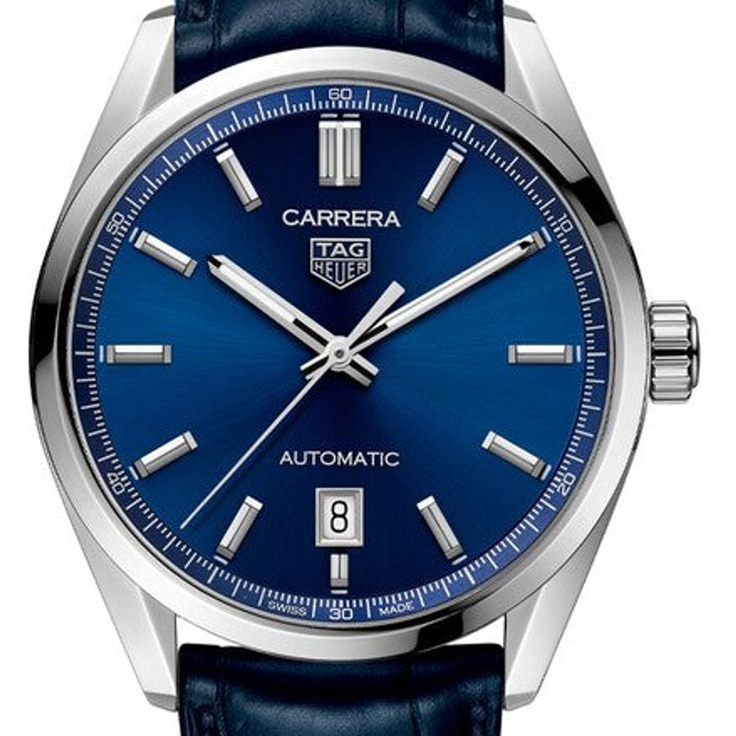TAG Heuer Carrera Calibre 5 WBN2112.FC6504 (2026) - Blue dial 39 mm Steel case (1/1)
