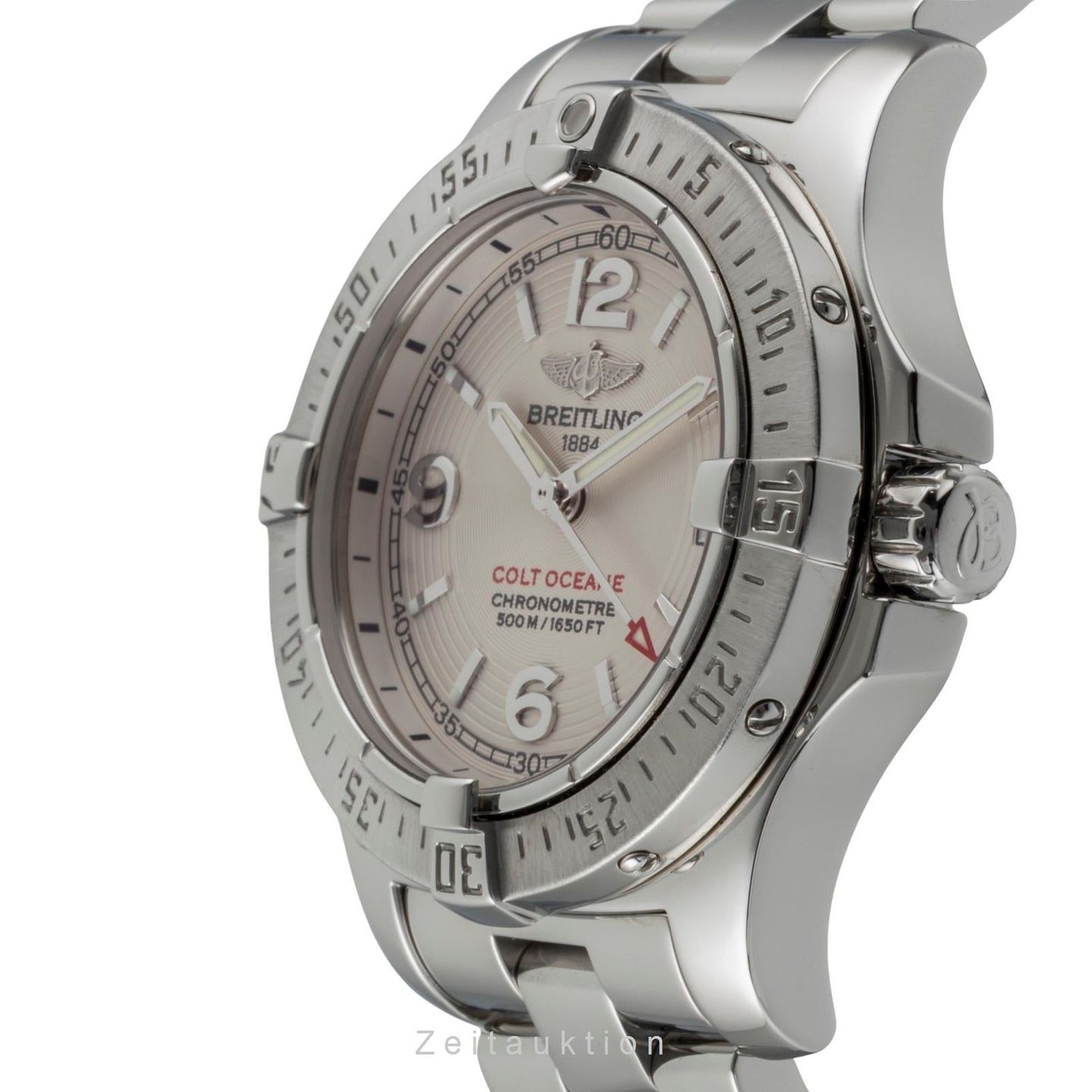 Breitling Colt Oceane A77380 (2006) - White dial 33 mm Steel case (5/8)