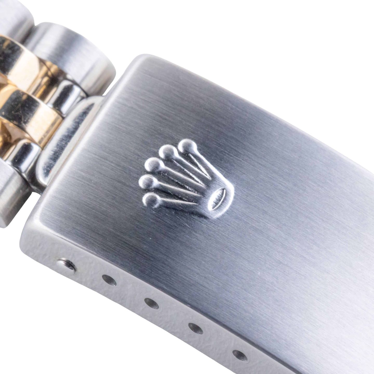 Rolex Datejust 31 68273 (1991) - Silver dial 31 mm Gold/Steel case (7/8)