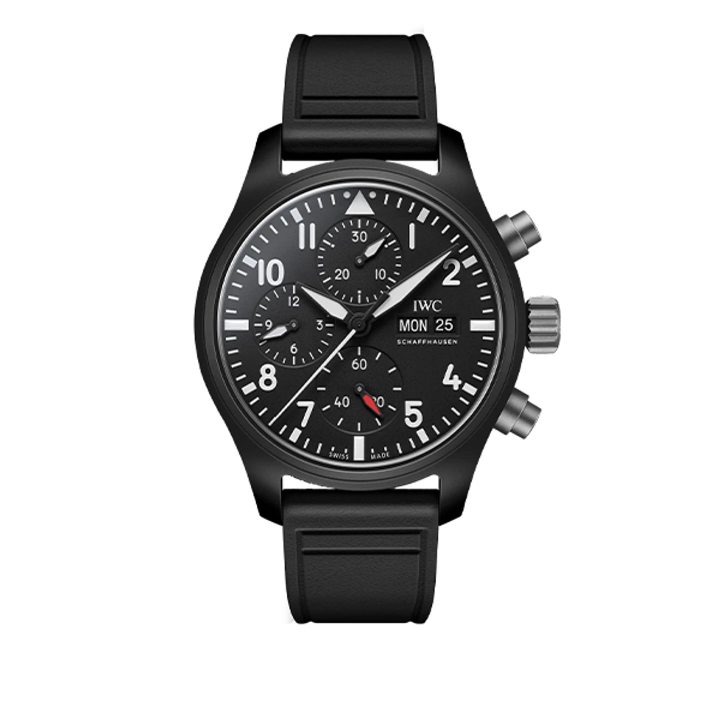 IWC Pilot Chronograph Top Gun IW389401 (2026) - Black dial 42 mm Ceramic case (1/1)