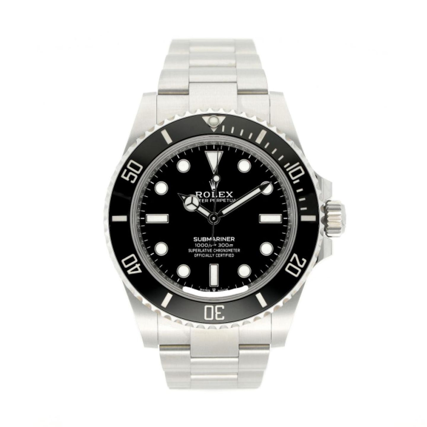 Rolex Submariner No Date 124060 (2023) - Black dial 41 mm Steel case (1/5)