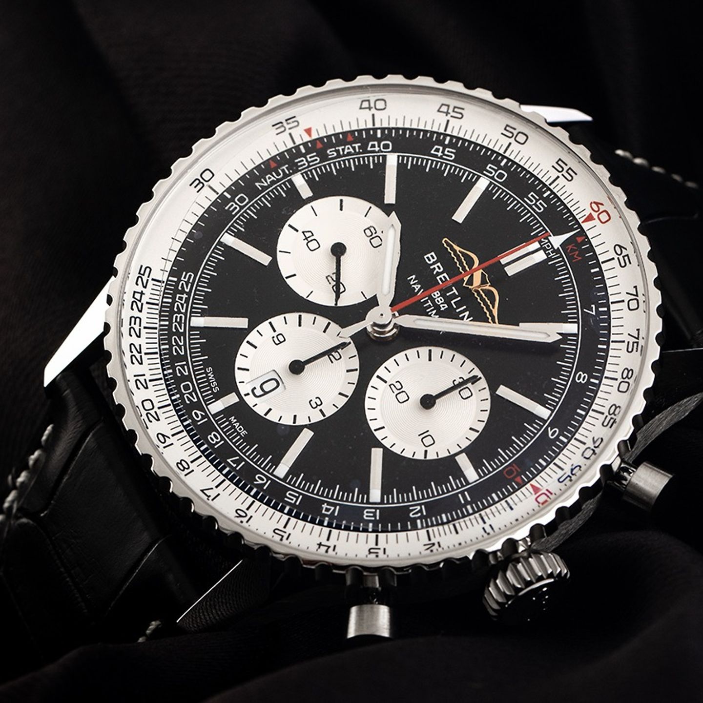 Breitling Navitimer 01 (46 MM) AB0137211B1P1 (2025) - Black dial 46 mm Steel case (3/7)