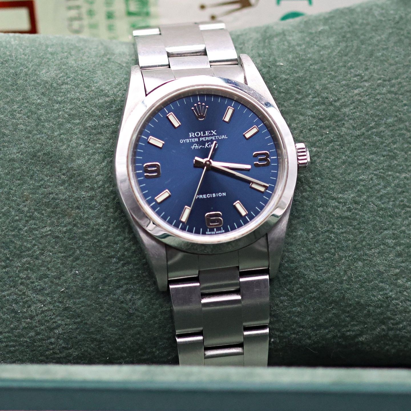 Rolex Air-King 14000 (Unknown (random serial)) - 34 mm Steel case (1/8)