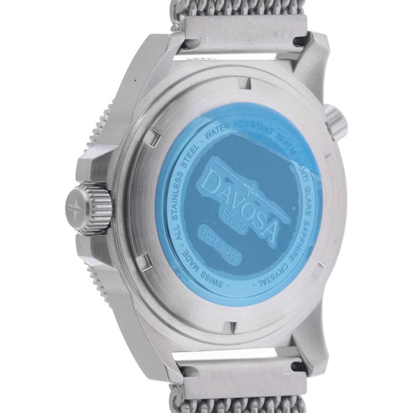 Davosa Unknown 161.528.44 (Unknown (random serial)) - Blue dial 43 mm Steel case (6/7)