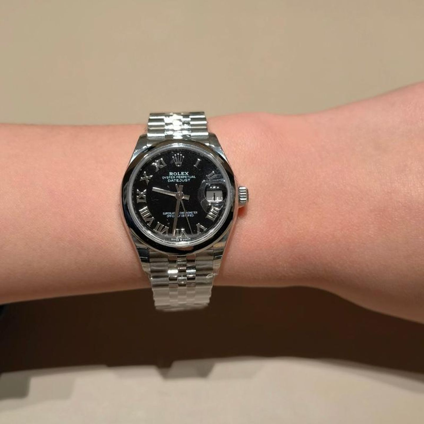 Rolex Datejust 278240 BLACK ROMAN JUB - (1/2)
