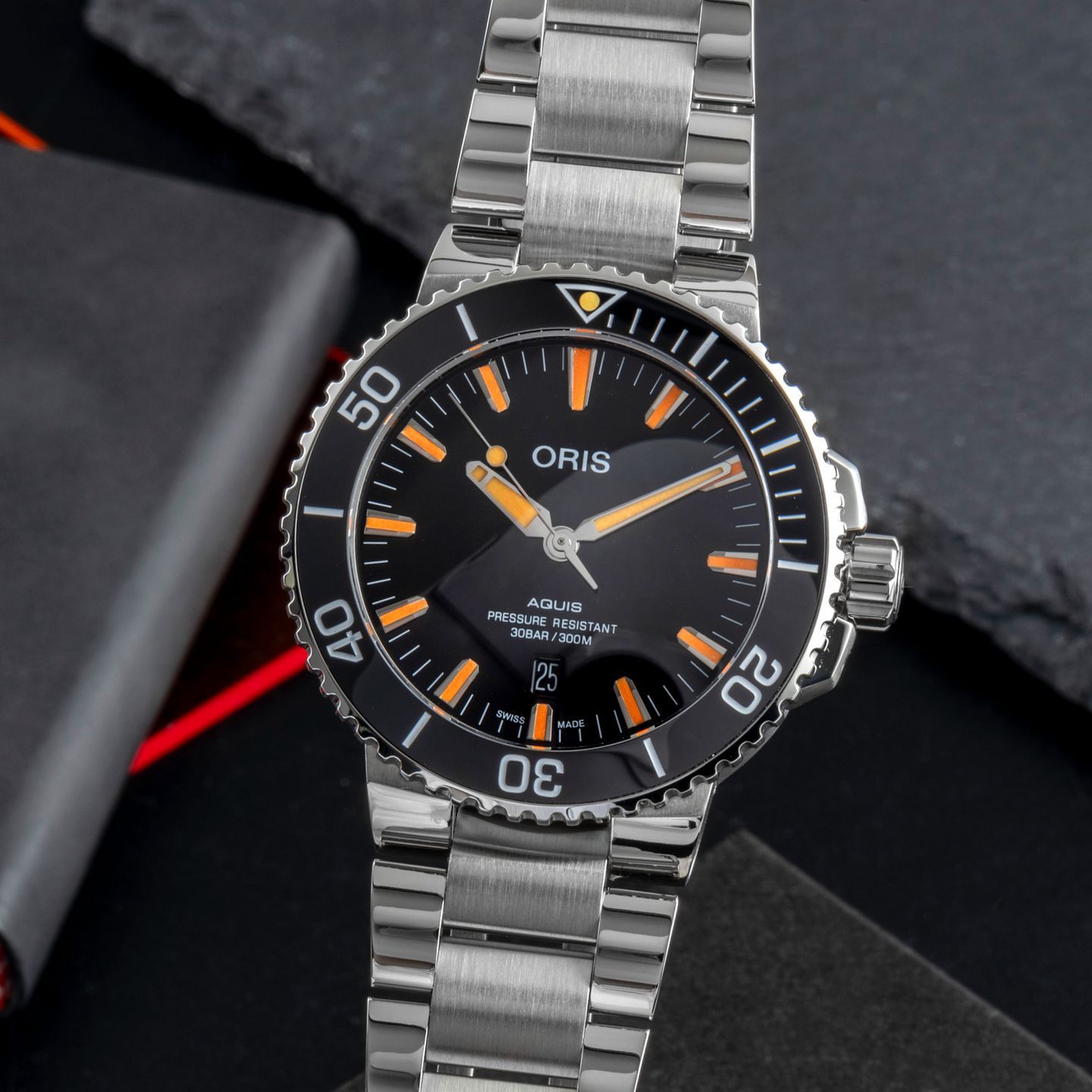 Oris Aquis Date 01 733 7730 4159-07 8 24 05PEB - (3/8)