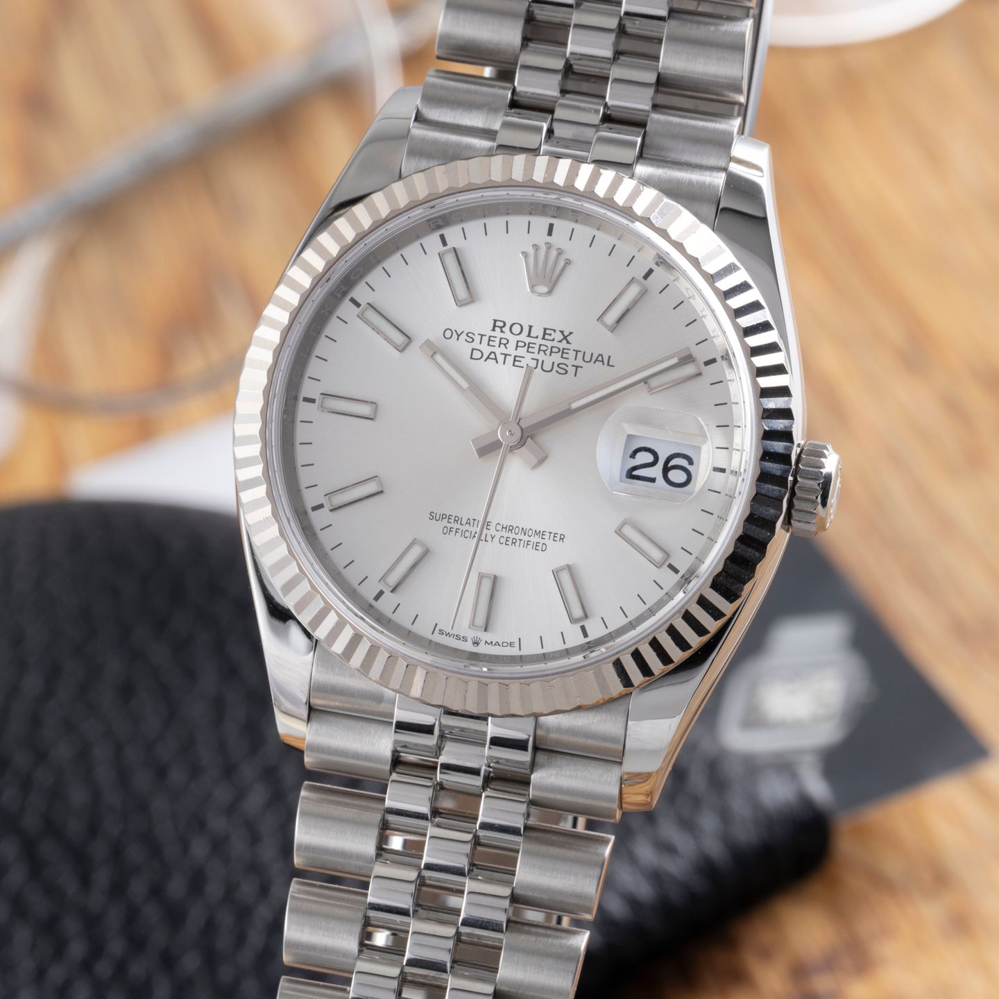 Rolex Datejust 36 126234 (Onbekend (willekeurig serienummer)) - 36mm Staal (3/8)