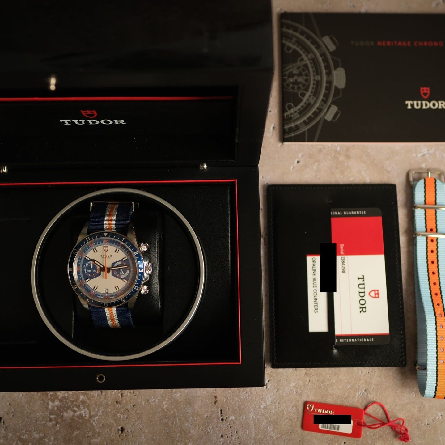 Tudor Heritage Chrono Blue 70330B - (2/7)