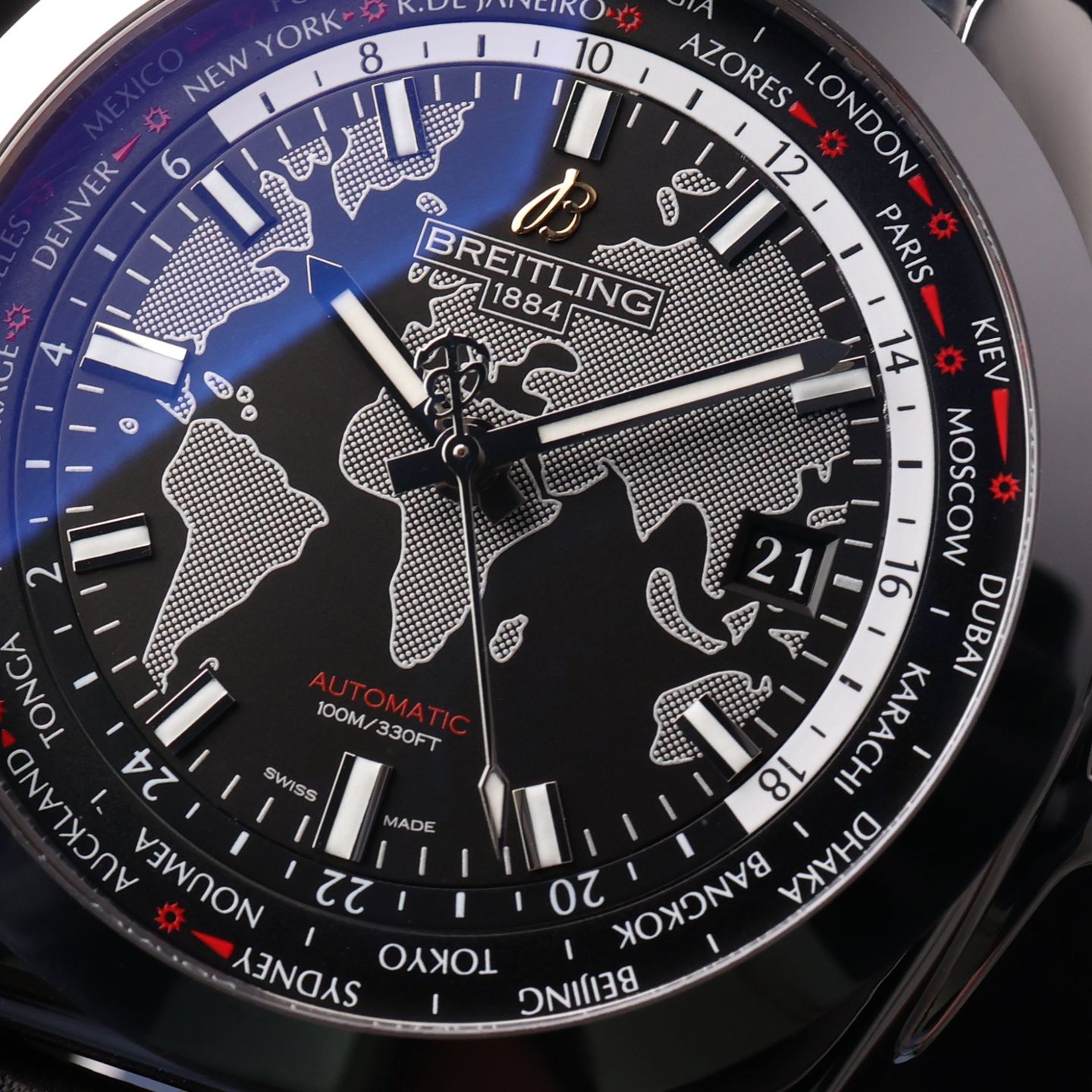 Breitling Galactic Unitime WB3510 - (2/3)
