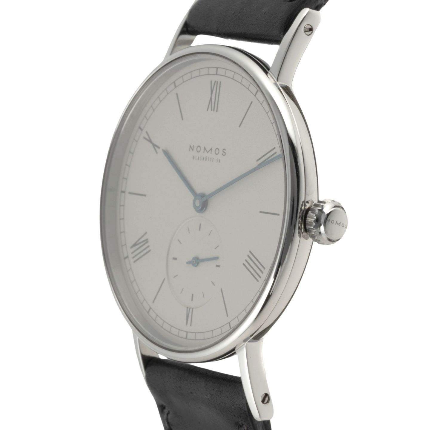 NOMOS Ludwig 205 (2000) - White dial 35 mm Steel case (6/8)