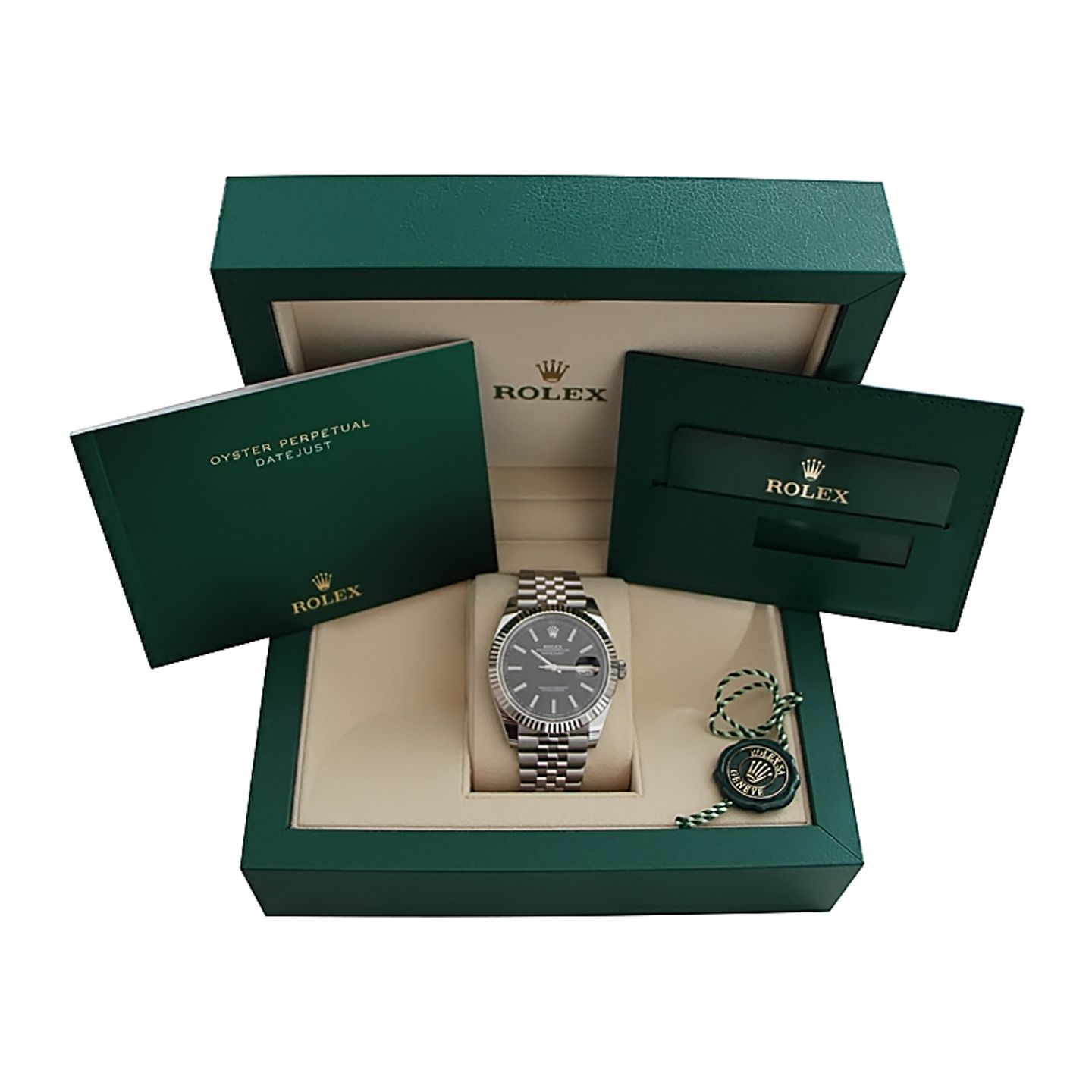 Rolex Datejust 41 126334 (2024) - Zwart wijzerplaat 41mm Staal (4/4)