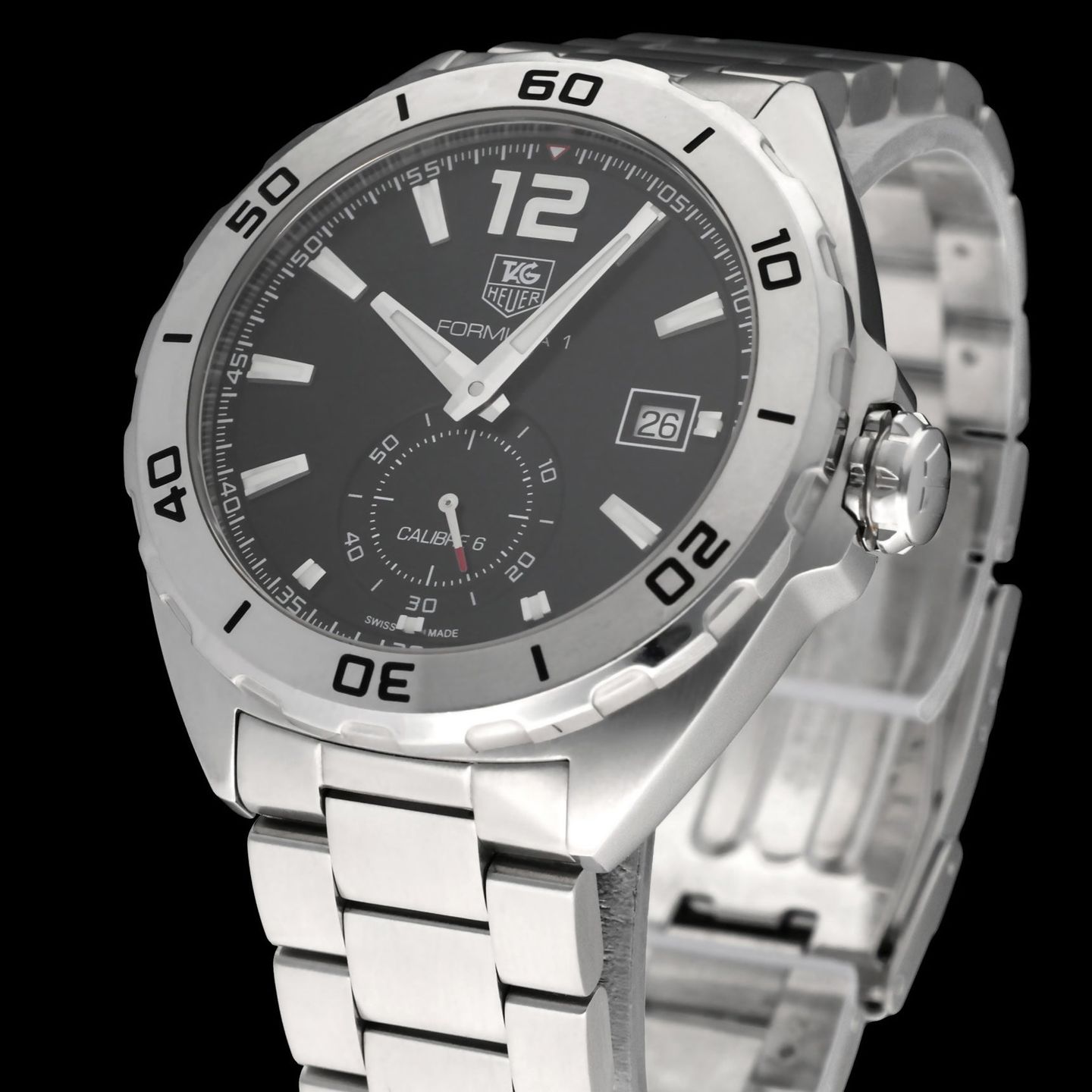TAG Heuer Formula 1 Calibre 6 WAZ2110 (2015) - 41mm Staal (6/8)