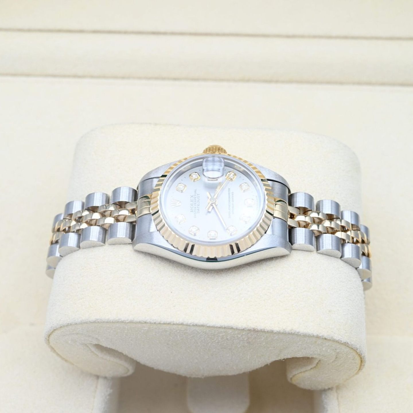 Rolex Lady-Datejust 69173 (1994) - 26mm Goud/Staal (3/7)