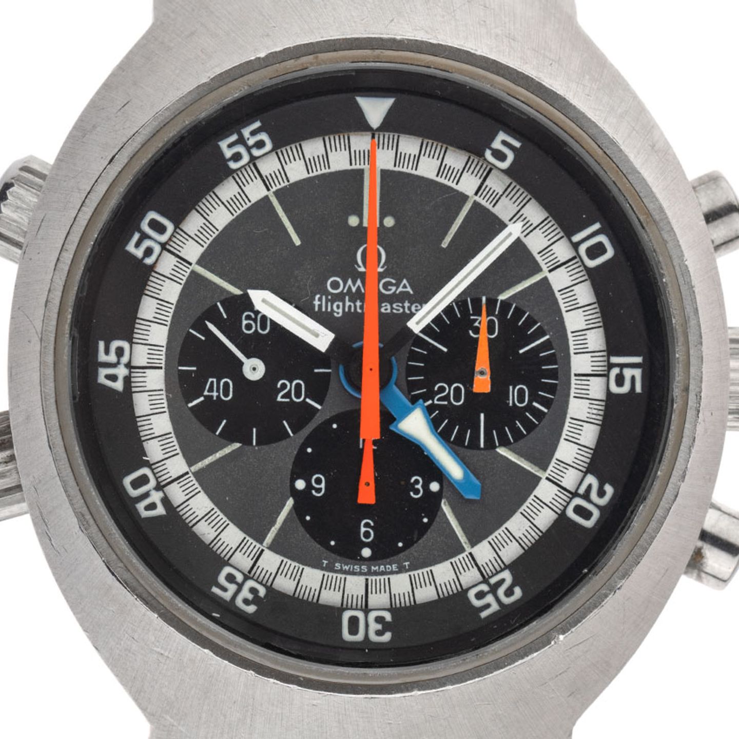 Omega Flightmaster 145.026 (1971) - 43mm Staal (1/8)