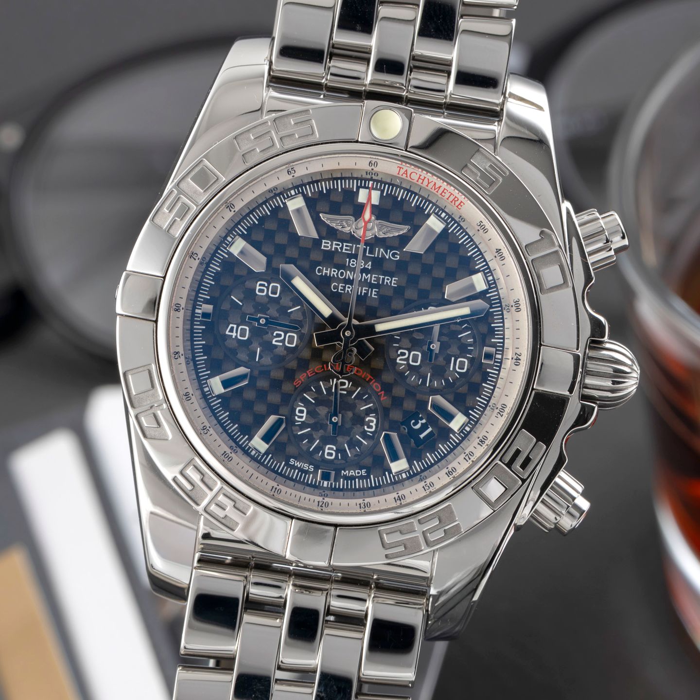 Breitling Chronomat 44 AB011012/BE69/388A - (3/8)