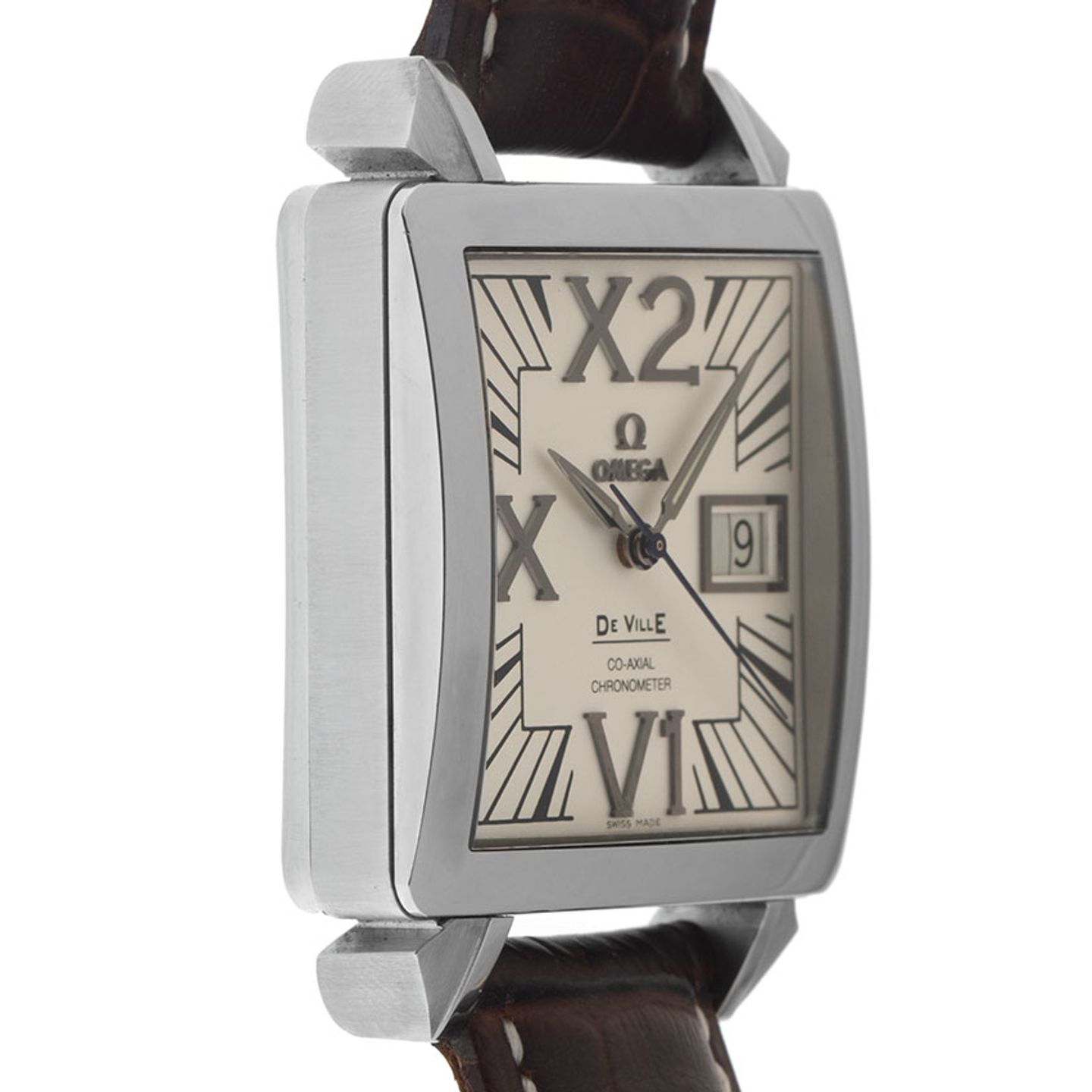 Omega De Ville 7813.30.39 (2016) - Wit wijzerplaat 35mm Staal (5/8)