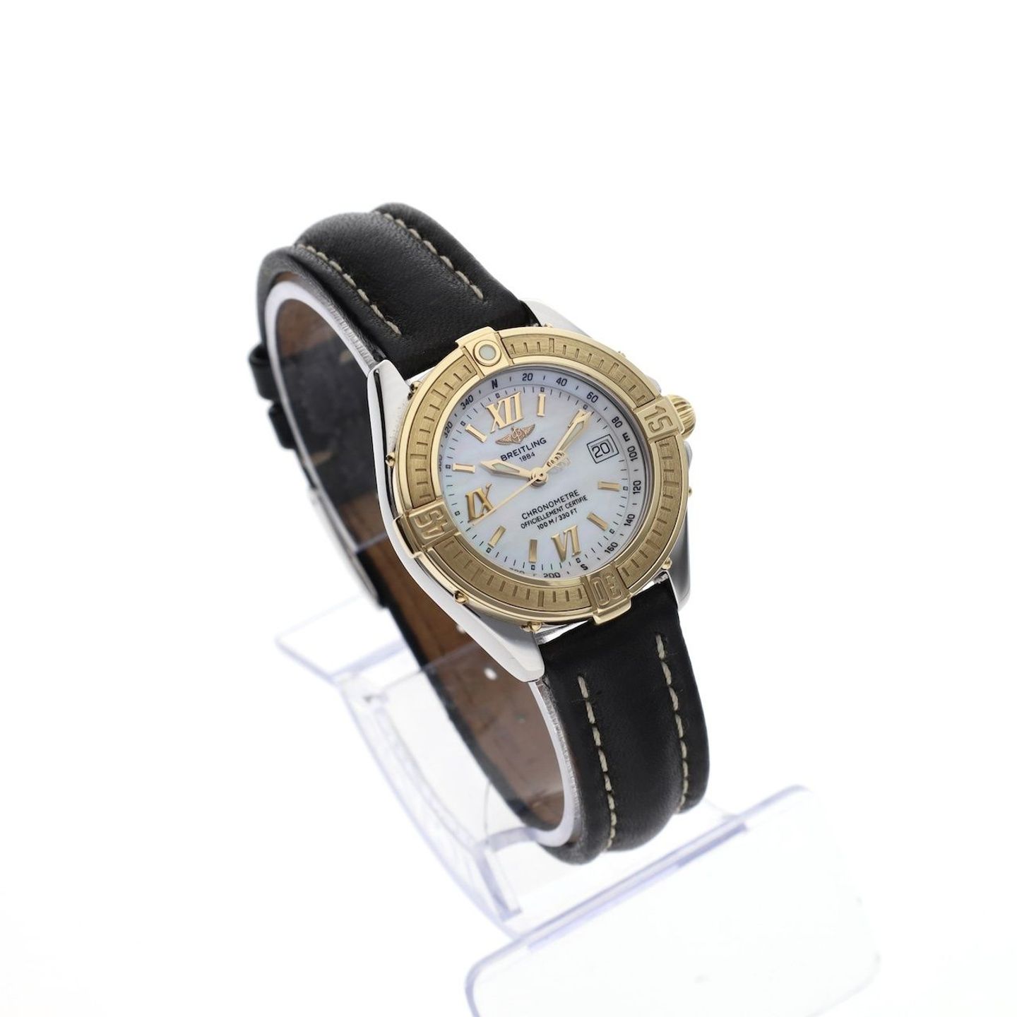 Breitling Cockpit Lady D67365 (2002) - 31mm Staal (3/8)