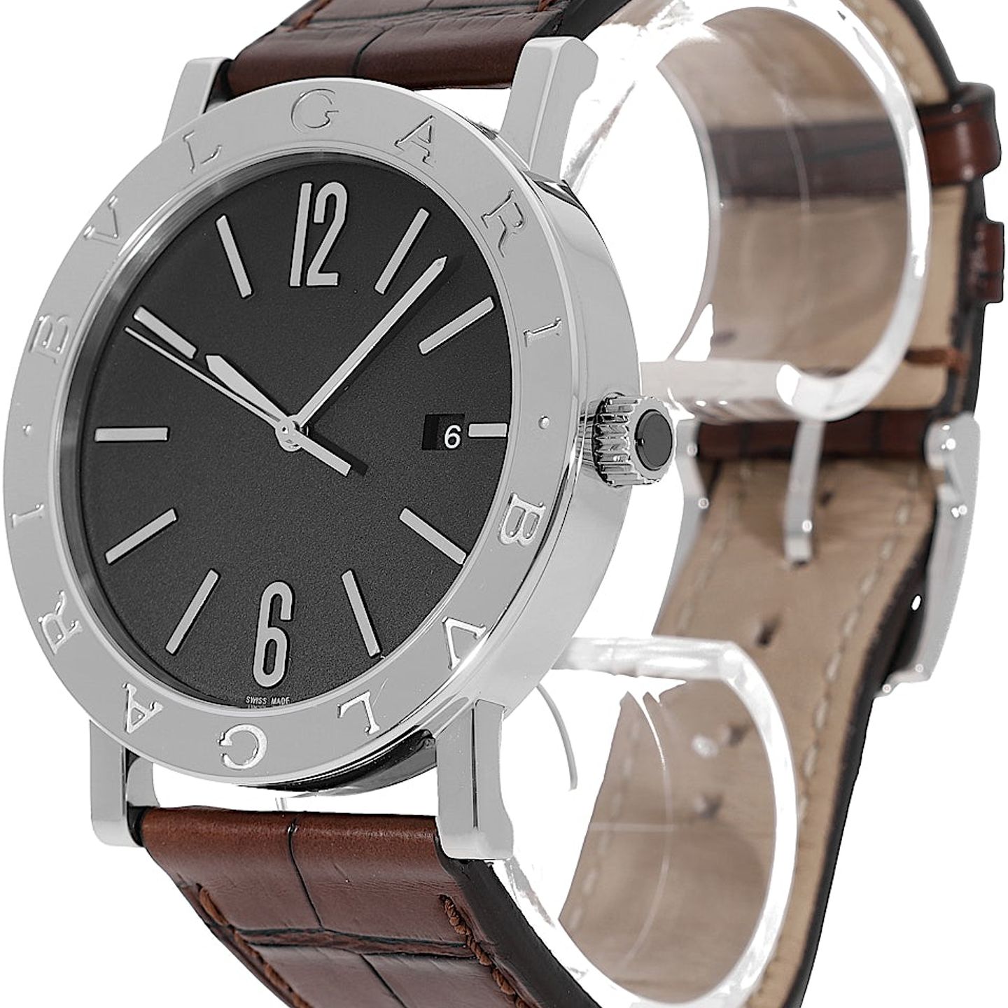Bulgari Bulgari 102927 (2021) - Black dial 41 mm Steel case (3/5)