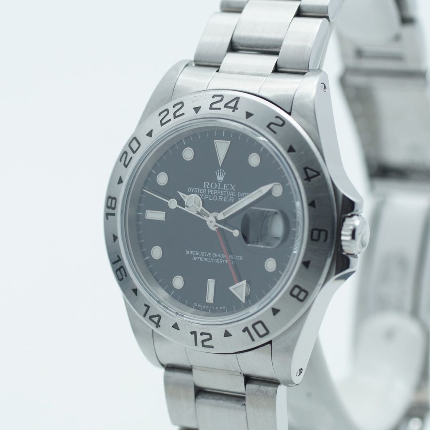 Rolex Explorer II 16570 (1994) - Black dial 40 mm Steel case (4/8)