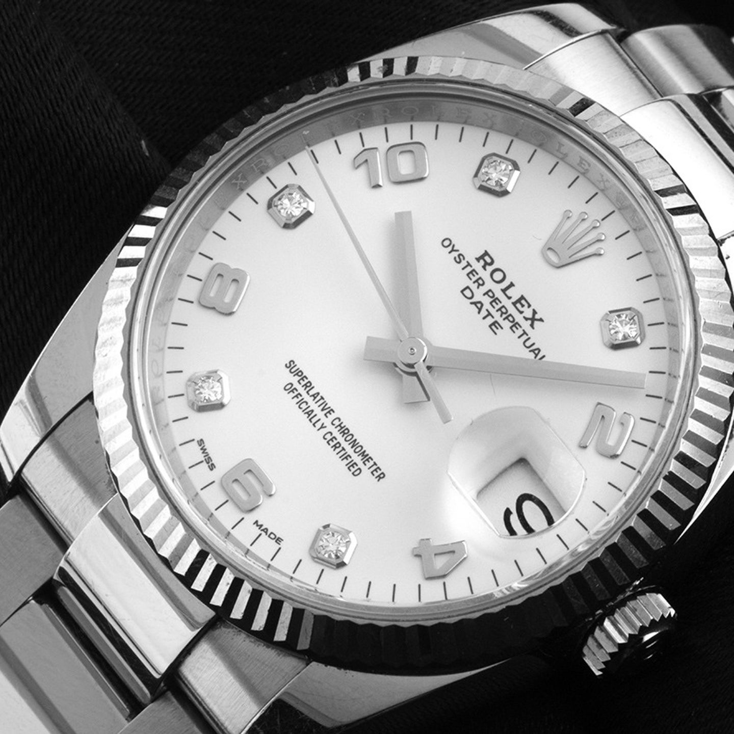 Rolex Oyster Perpetual Date 115234 - (3/8)