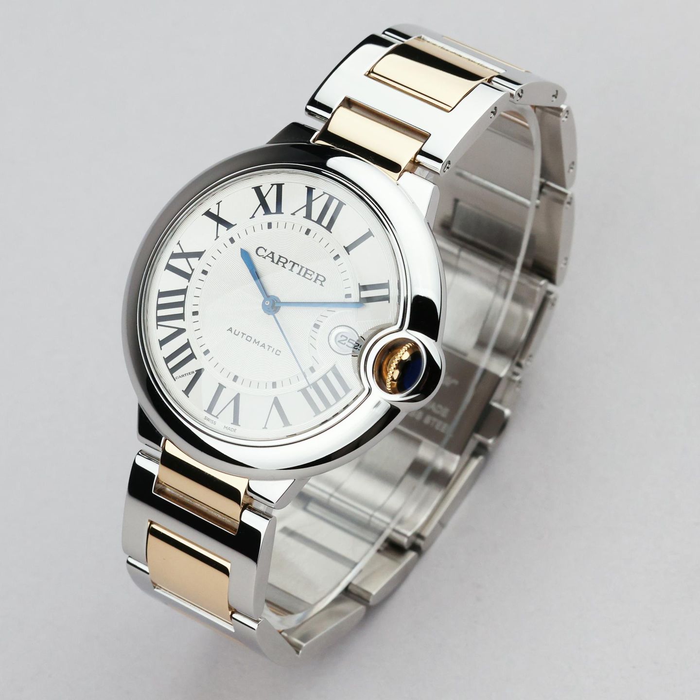 Cartier Ballon Bleu 42mm W2BB0022 (2022) - Zilver wijzerplaat 42mm Staal (4/8)