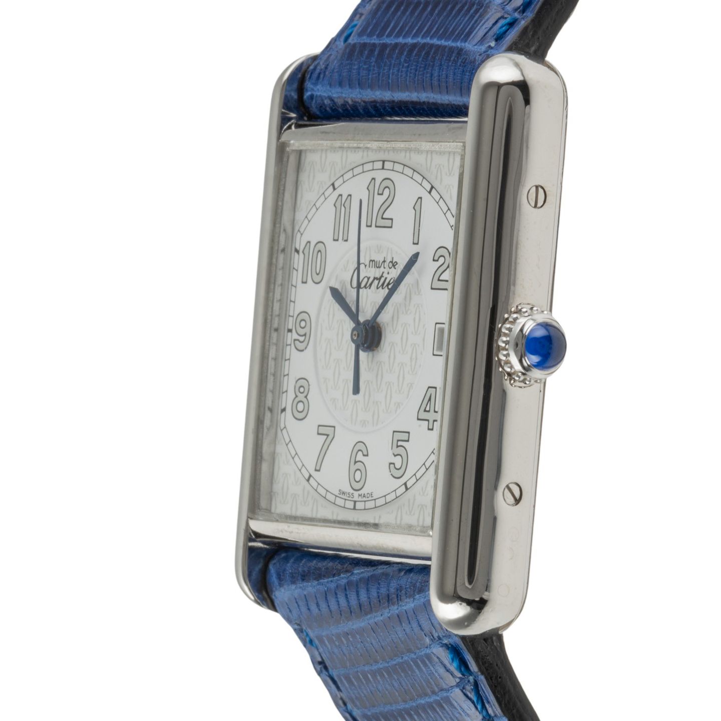 Cartier Tank W1014354 (2000) - Zilver wijzerplaat 25mm Zilver (6/8)