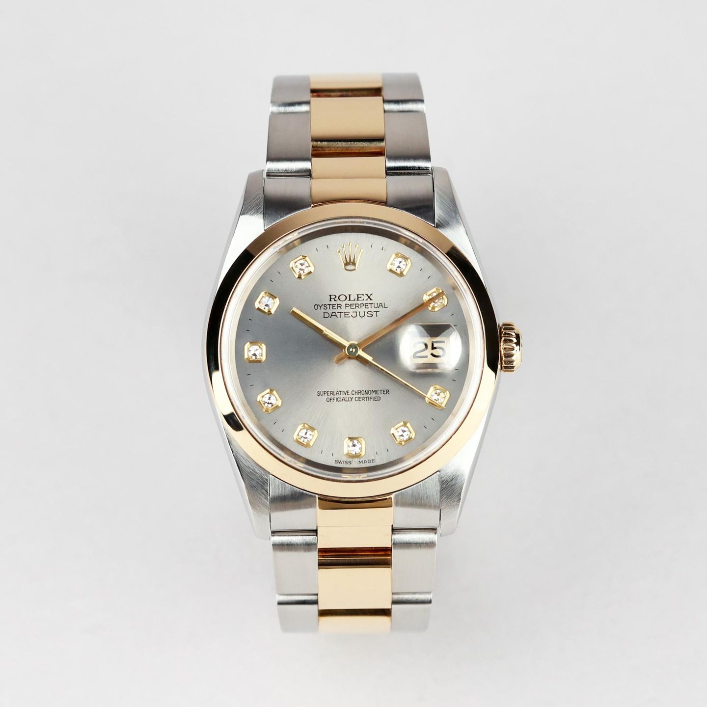 Rolex Datejust 36 16203 (1992) - 36mm Goud/Staal (1/6)