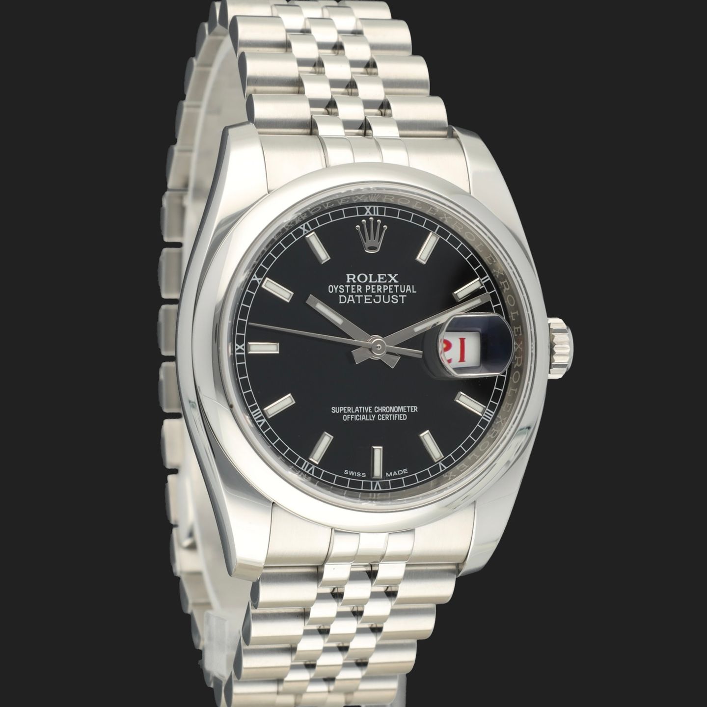 Rolex Datejust 36 116200 (2017) - 36mm Staal (4/8)