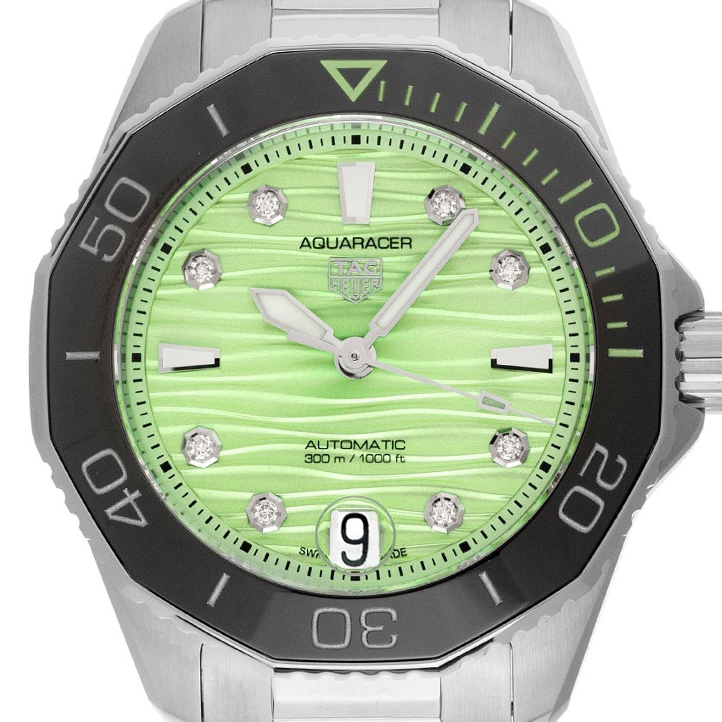 TAG Heuer Unknown WBP231L.BA0618 (2025) - Green dial 36 mm Steel case (1/7)