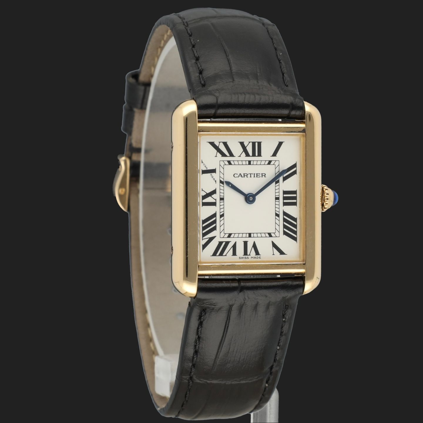 Cartier Tank Solo W5200024 (2012) - Silver dial 31 mm Rose Gold case (4/7)