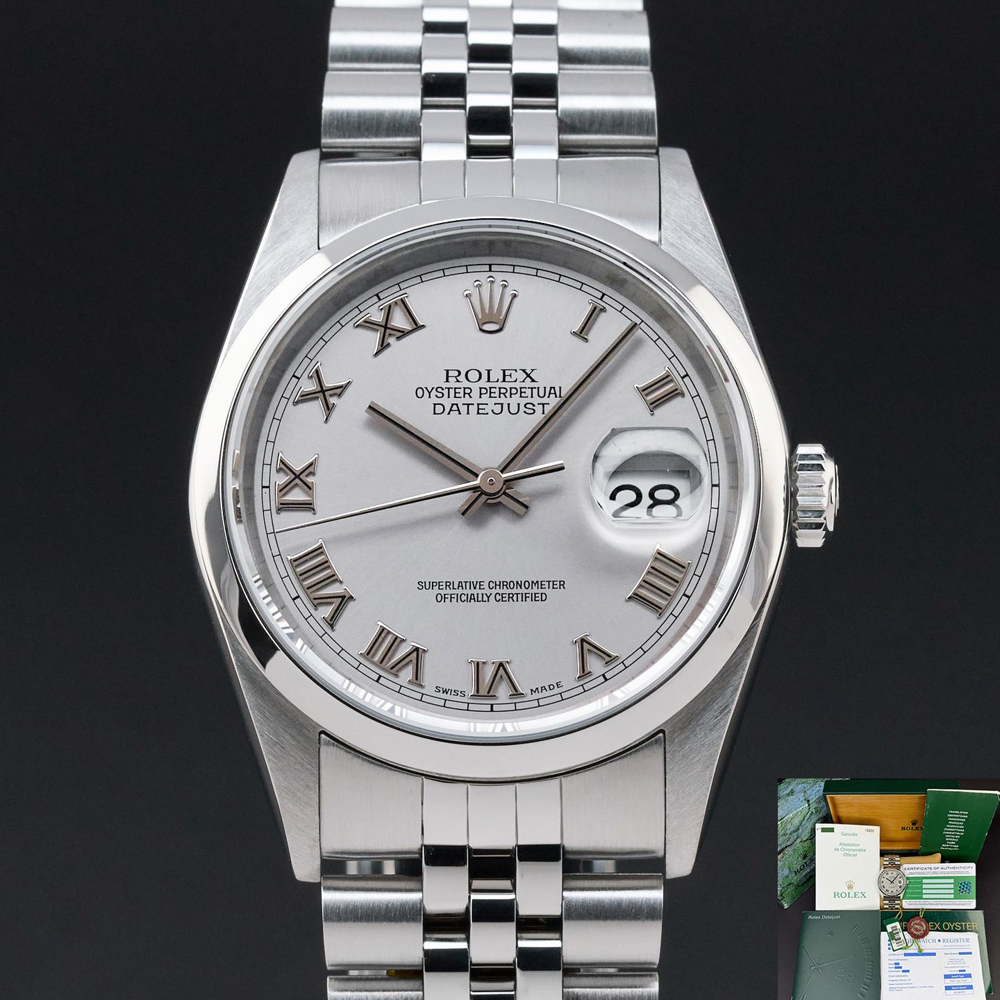 Rolex Datejust 36 16200 - (1/8)