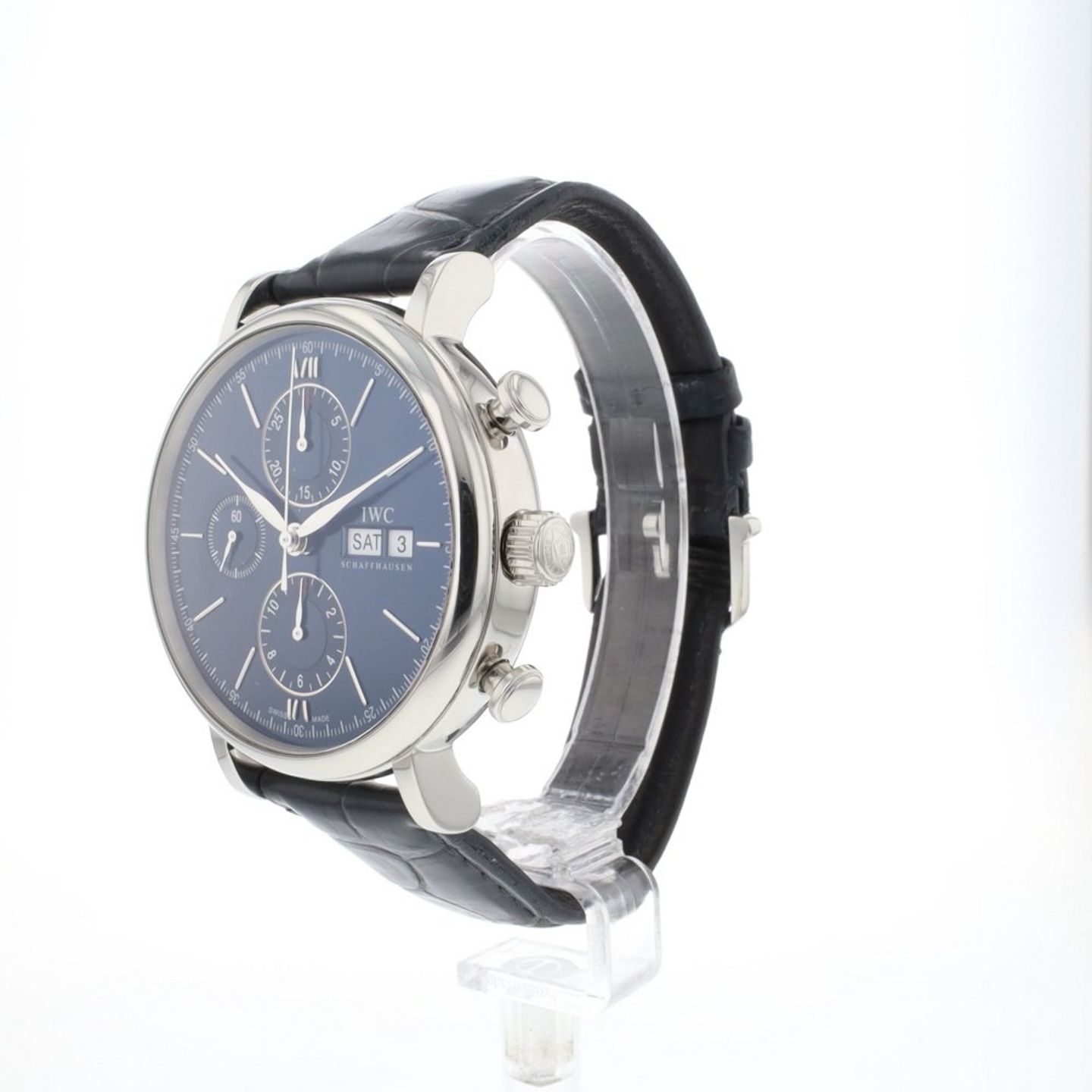 IWC Portofino Chronograph IW391019 (Onbekend (willekeurig serienummer)) - 42mm Staal (2/6)