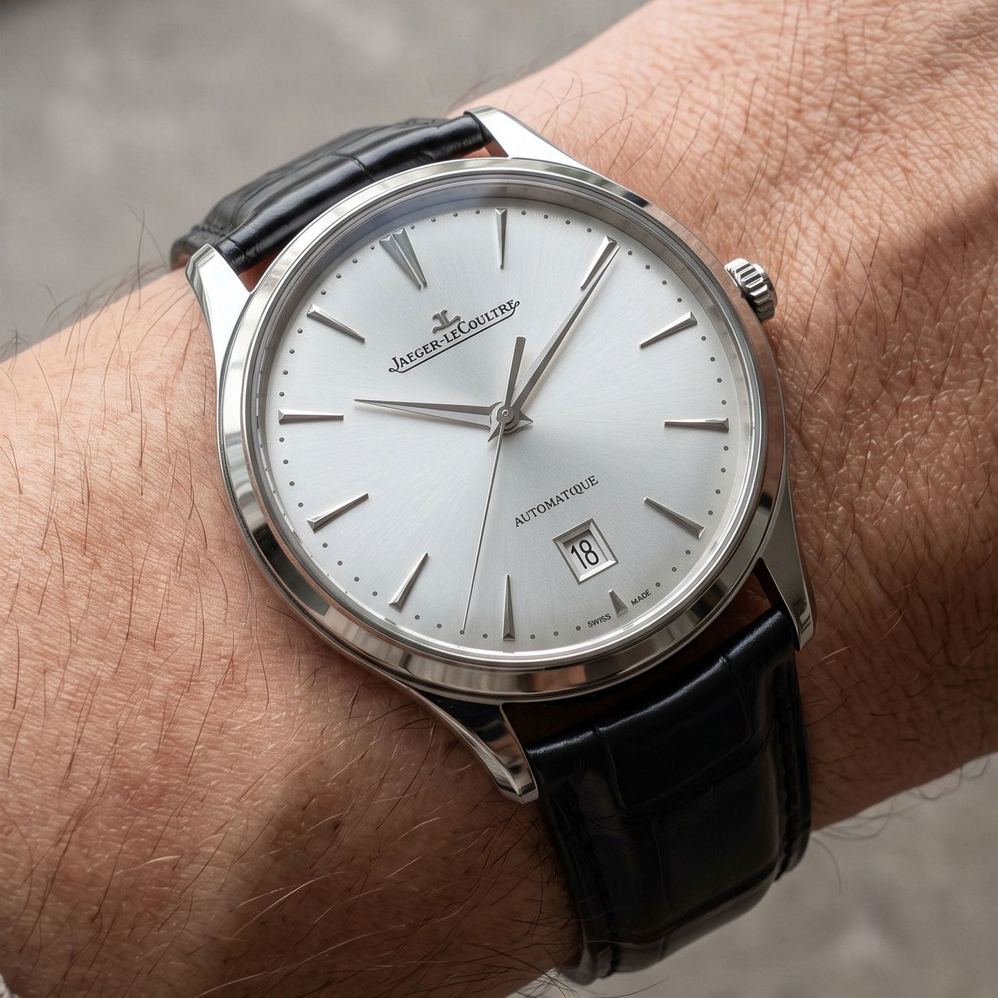 Jaeger-LeCoultre Master Ultra Thin Date Q1238420 (2022) - 39mm Staal (4/4)