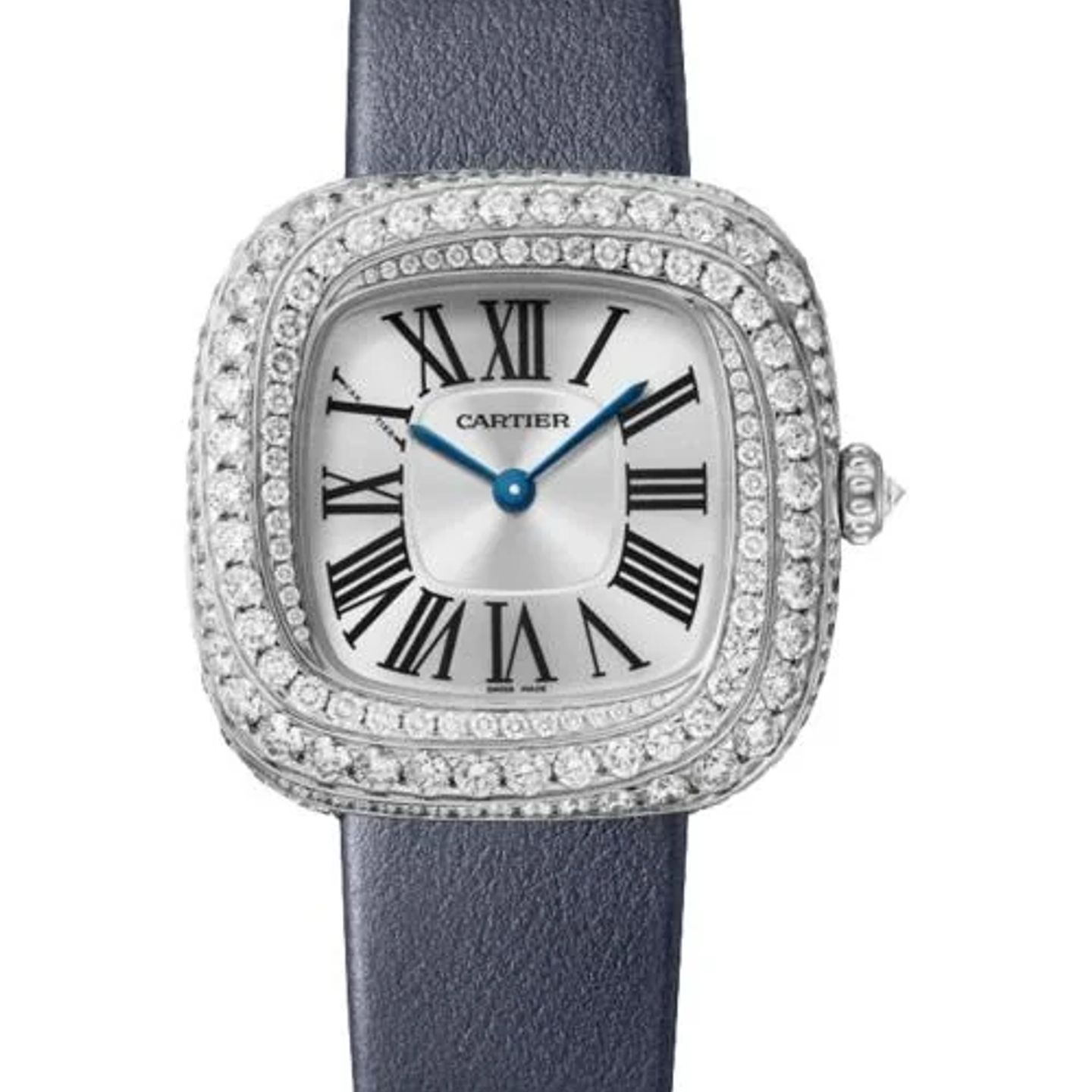 Cartier Coussin de Cartier WJCS0003 (2026) - Silver dial 30 mm White Gold case (1/1)